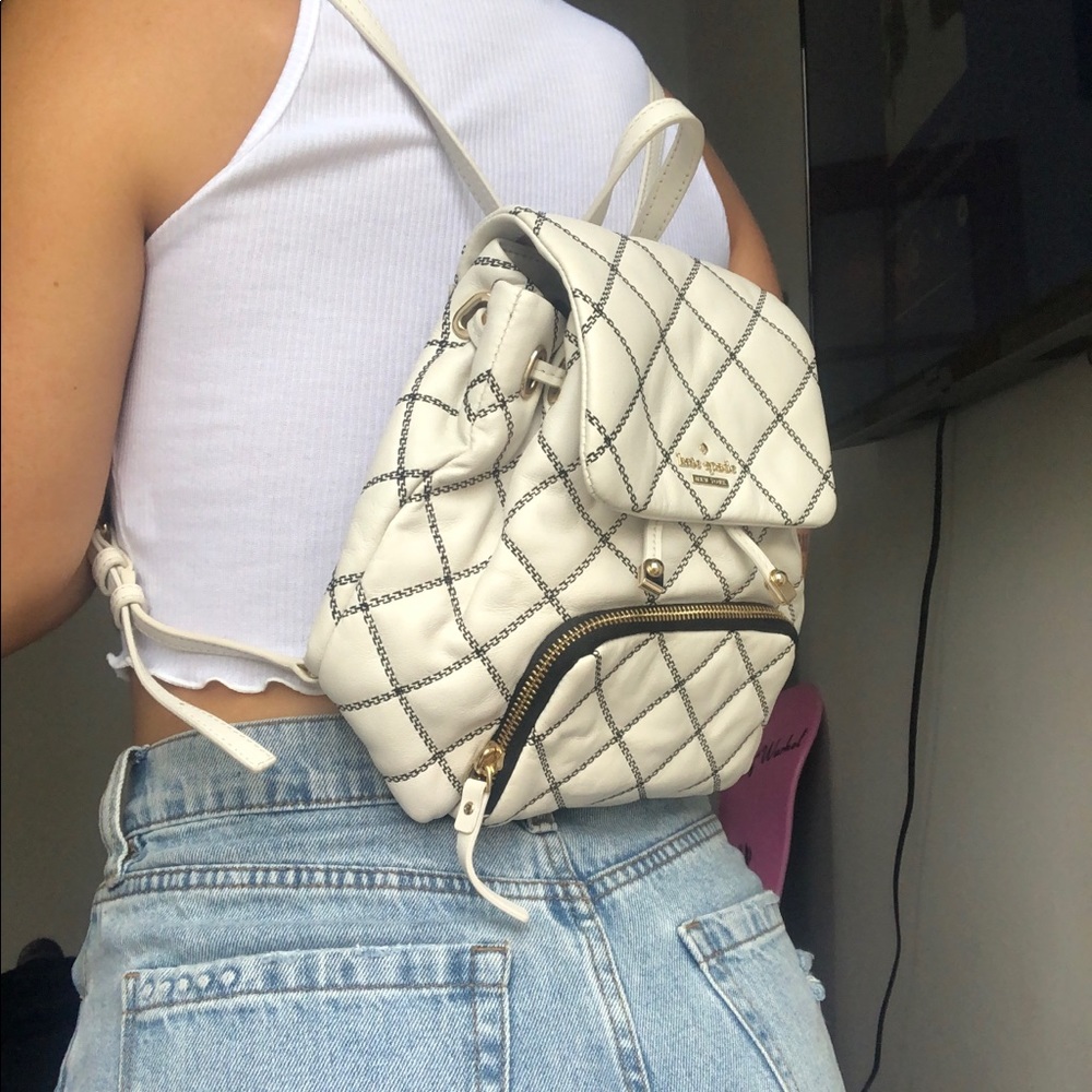 Kate Spade Leather Mini Backpack